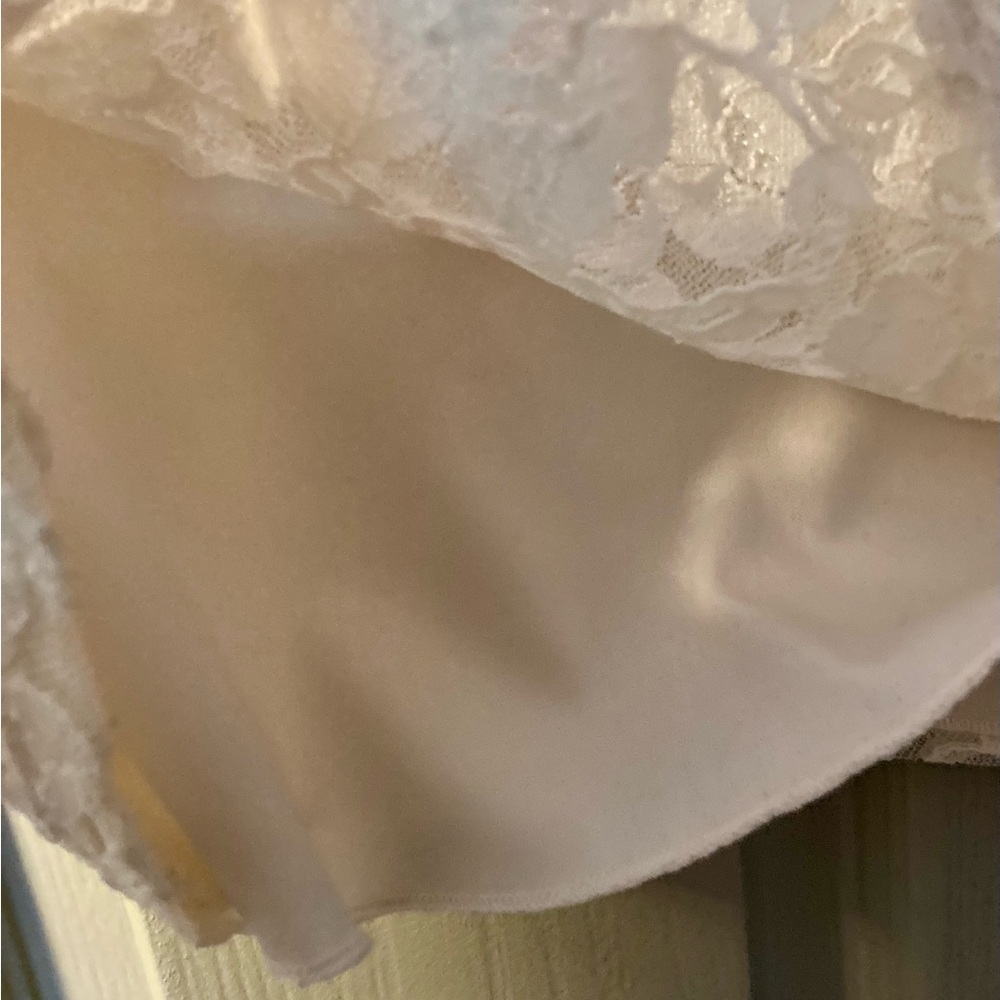 Fever White Lace Short Sleeve Top - Picture 5 of 12